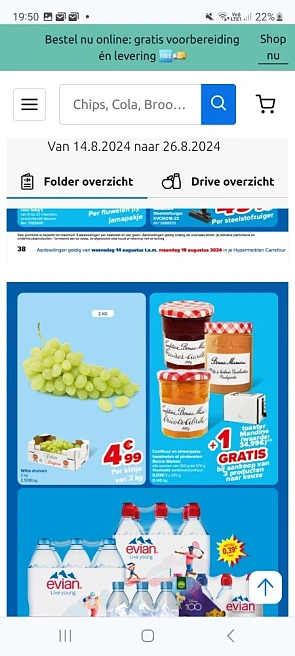 Hyper Carrefour: tot 26 augustus gratis bij toaster bij Bonne Maman