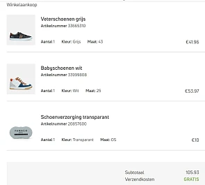 Mooie kortingen gescoord in koppelverkoop bij Torfs