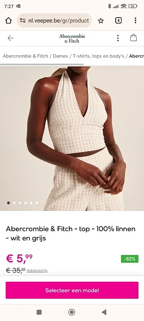 Abercrombie & fitch tot 85% korting!