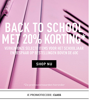 -20% back to school korting bij PUMA
