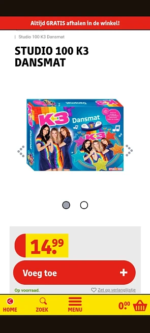 -70% op K3 Dansmat Roller Disco 🌈 Kruidvat