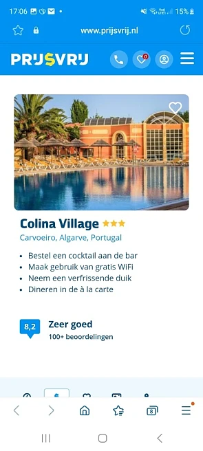 14 dagen met naar de Algarve voor 547€