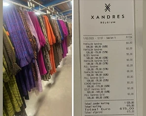 Uitverkoop Xandres tot -70% korting!