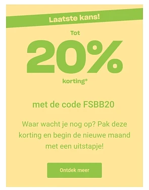 Tot 20% korting op Bongo!