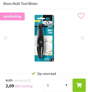 Bison Multi Tool Blister