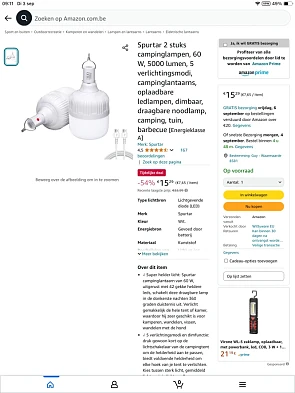 Campinglampen