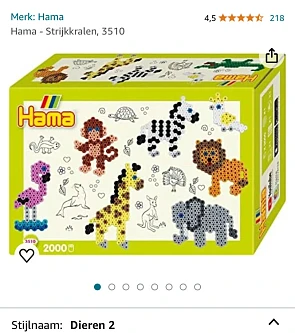 Hama strijkkralen €6,95 nu 57% korting