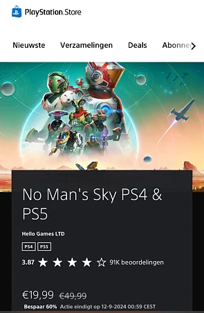 No Man's Sky PS4 & PS5