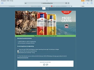 Cashback SanPellegrino Italian Sparkling Drinks light