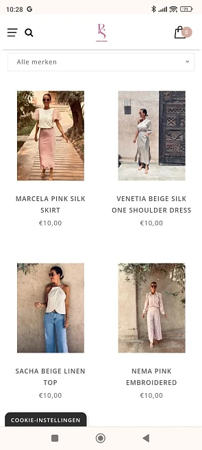 Kledij voor dames aan 10€!