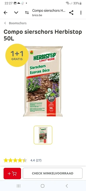 Compo sierschors Herbistop 50L