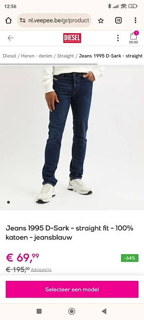 Diesel tot 70% korting!