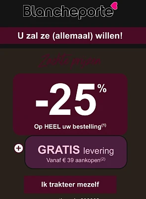 Korting blancheporte