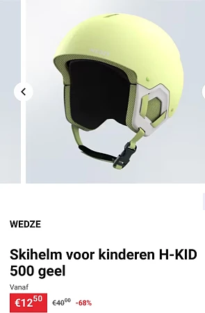 Skihelm voor kinderen