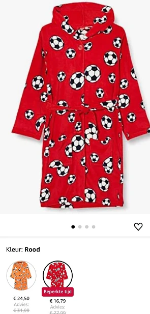 Voetbal badjas
