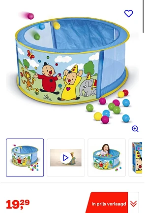 Bumba Ballenbad met 50 Ballen
