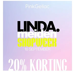 20% korting bij Pink Gellac