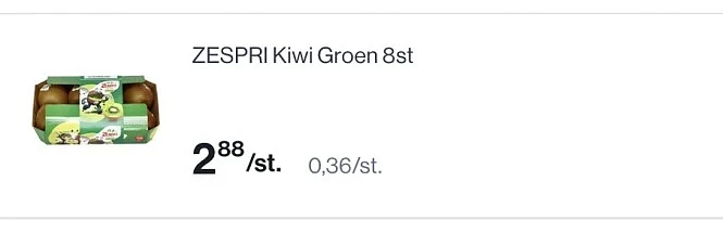 Zespri kiwi