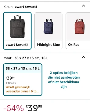 Fjällräven Rugzak