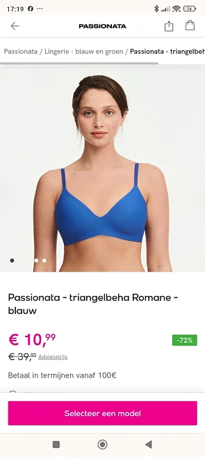 Passionata tot 75% korting