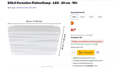 plafondlamp