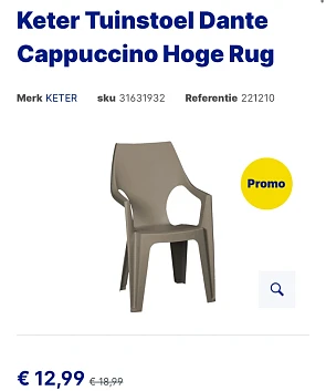 Keter tuinstoelen