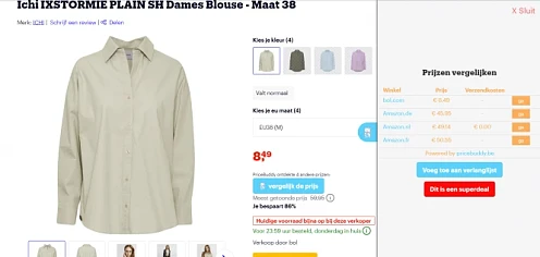 Dames Blouse - Maat 38