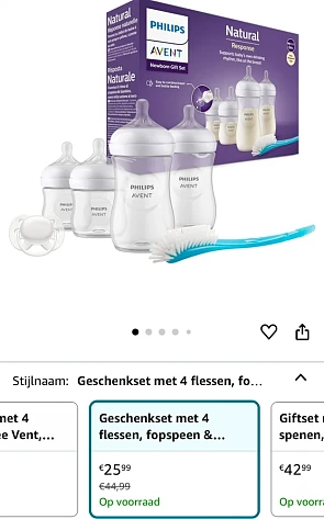Philips Avent babyfles cadeauset