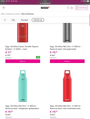 Drinkflessen