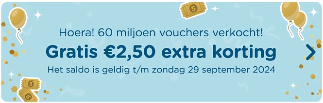 €2,50 korting bij Social Deal ⭐