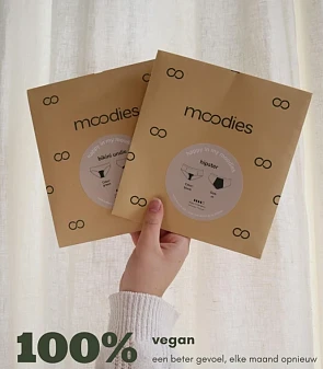Kortingscode Moodies menstruatie