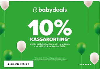 -10% korting bij Baby-Dump 👶