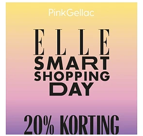 20% korting bij Pink Gellac