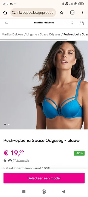 Marlies dekkers tot 80% korting