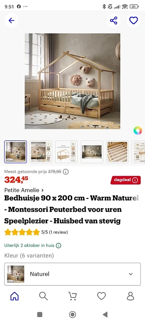 Tot 30% korting op petit amelie