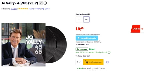 -30% op verschillende LP platen 📀💿
