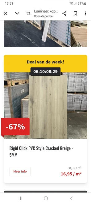 Berry Alloc click pvc