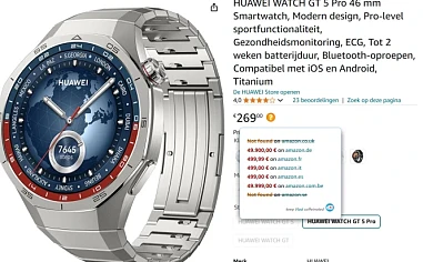 huawei horloge