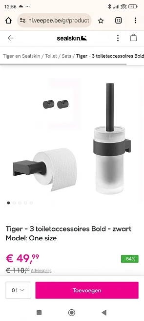 Tot 60% korting op Tiger en Sealskin