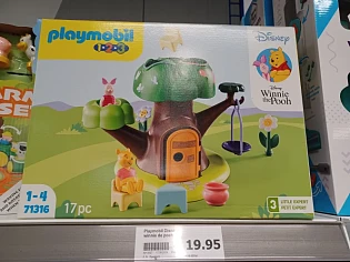 Playmobil 1.2.3 71316 Winnie de Poeh Boomhut laag geprijsd bij Action