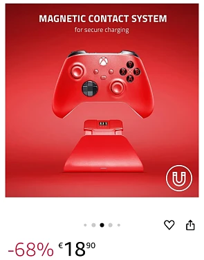 Snellader voor Xbox-controllers