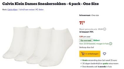 sneakersokken dames