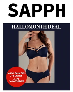 1+1 bh gratis bij Sapph