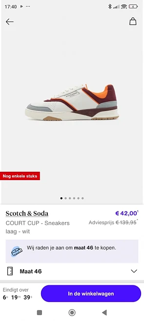 Scotch & soda herensneakers
