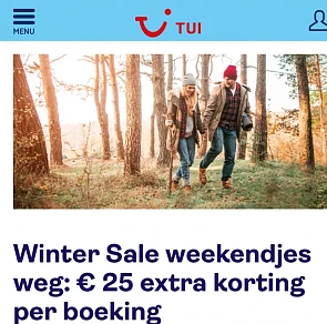 Tui kortingscode
