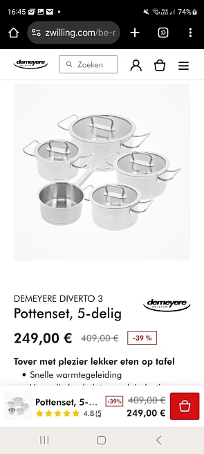Demeyere -39%
