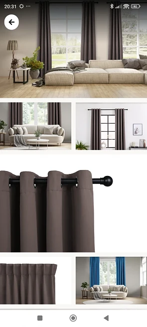 Verduisterende gordijn Lifa Living voor 9,99€