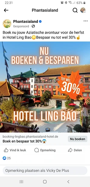 Phantasialand overnachting