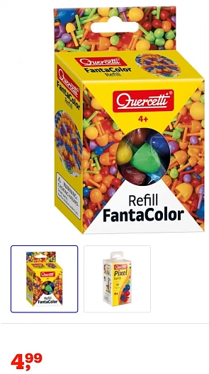 Quercetti Aanvuldoos €4,96