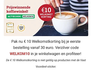 Kortingscode koffievoordeel